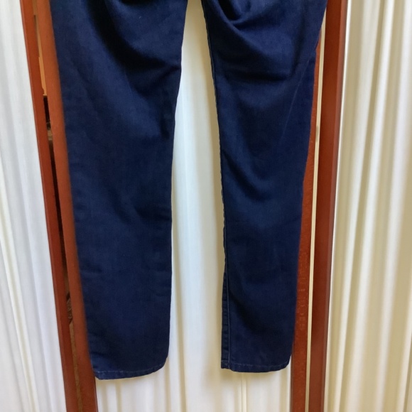 CAbi Bree Jeans #514 Deep Blue Wash Straight Leg Stretch Size 8 - Picture 4 of 8